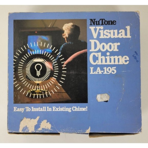 NOS NuTone Visual‎ Door Chime LA-195 - Picture 1 of 8